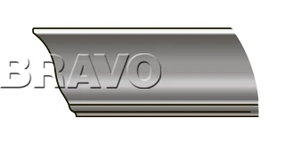 Карниз 120 см Ф-11 (Орех)