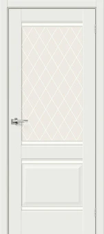 Прима-3 (цвет White Matt / стекло White Сrystal)