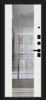 Optim Z-2 Нео Зеркало (цвет Муар черный/Белый)