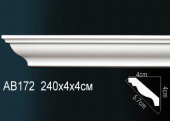 Карниз гладкий AB172