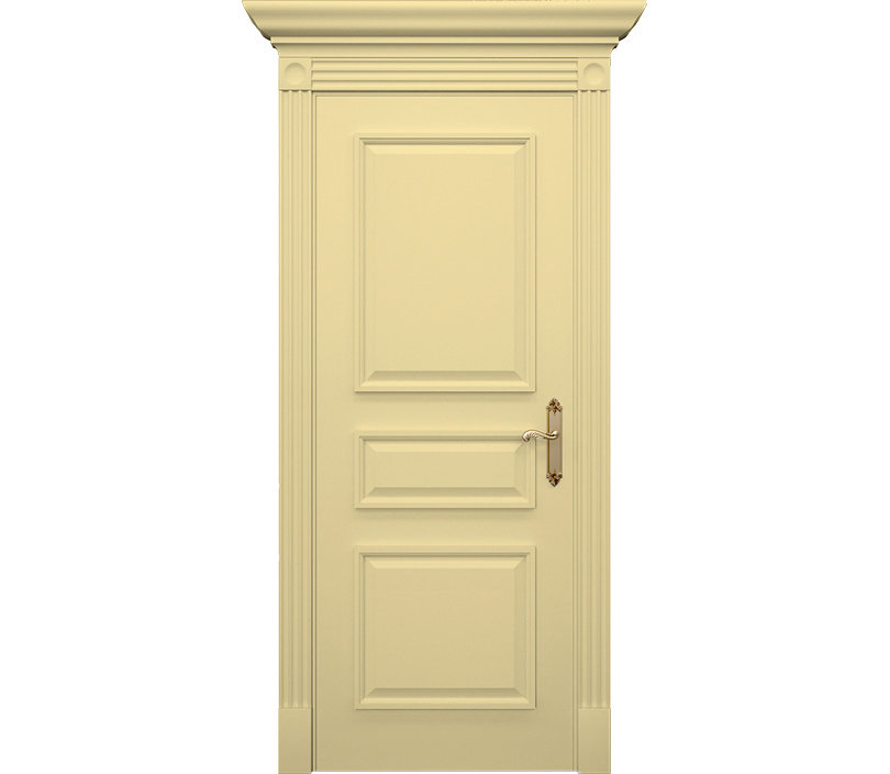 Дверь межкомнатная глухая Монца ДГ3 ванильная