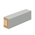 Рейка декоративная (цвет Grey Pro)
