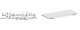 Добор "Т" 2070*120*8 Milk Oak (Classico)