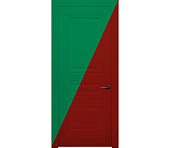 Дверь межкомнатная глухая в эмали Гранада ДГ3 цвет вишня