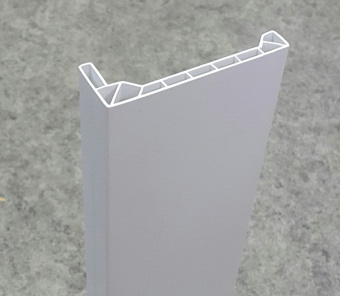 Наличник телескопический ПВХ белый 70*12*2200 мм