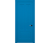 Дверь межкомнатная глухая Милан ДГ10 голубая